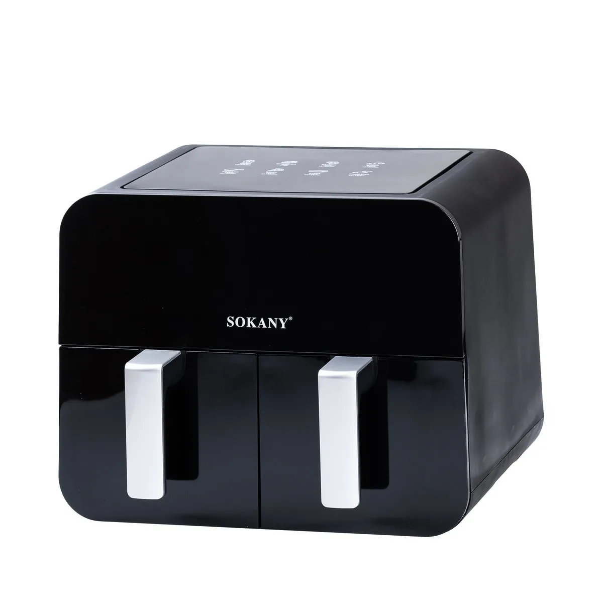 Аерофритюрниця SOKANY SK-10005 10 л сенсорна 2400 Вт пластик чорна