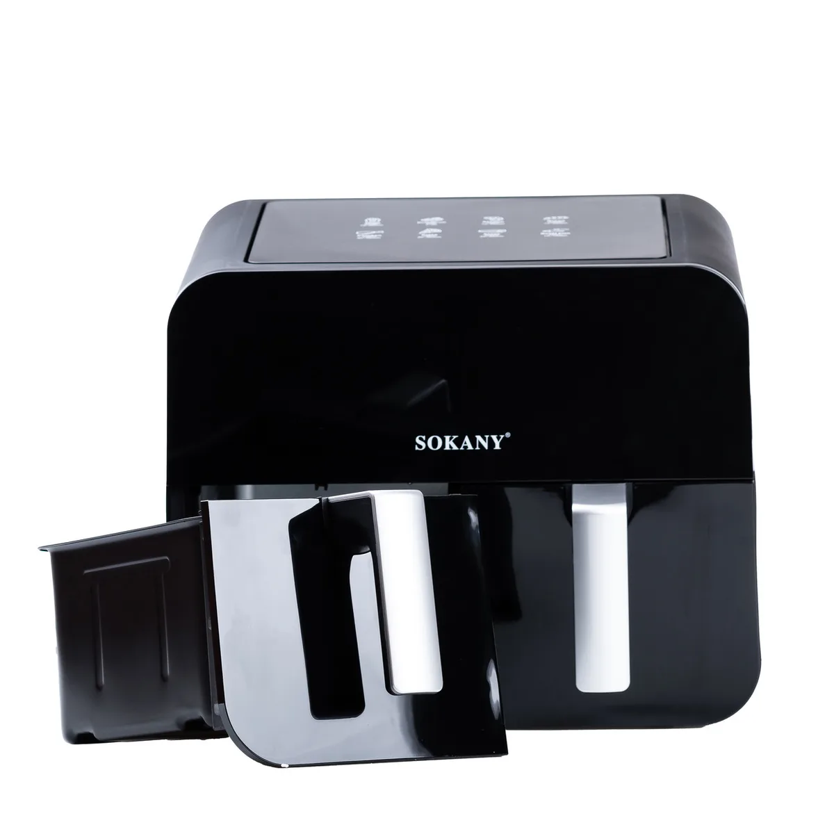 Аерофритюрниця SOKANY SK-10005 10 л сенсорна 2400 Вт пластик чорна
