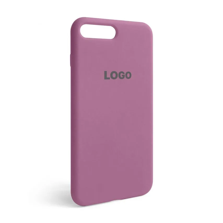 Чохол Silicone Case для Apple силікон бордовий 7 Plus 8 Plus