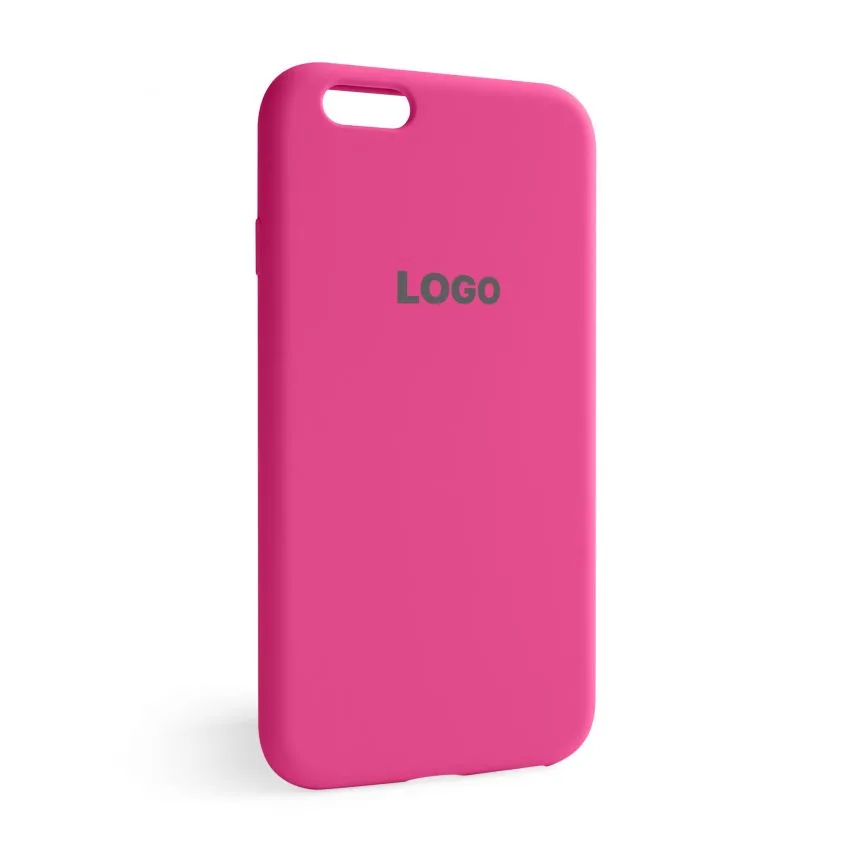 Чохол Silicone Case для Apple iPhone 6 6s силіконовий малиновий