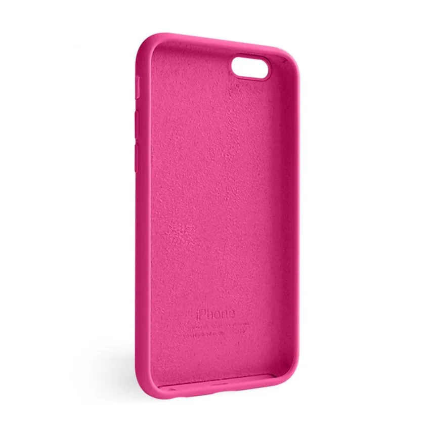 Чохол Silicone Case для Apple iPhone 6 6s силіконовий малиновий
