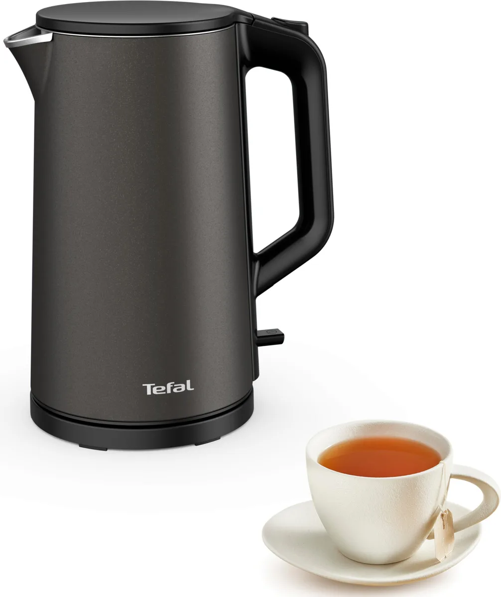 Электрочайник Tefal Нержавеющая сталь 1,5 л Серый матовый
