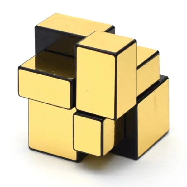 Зеркальний кубик Smart Cube нетоксичний 2x2 золотий