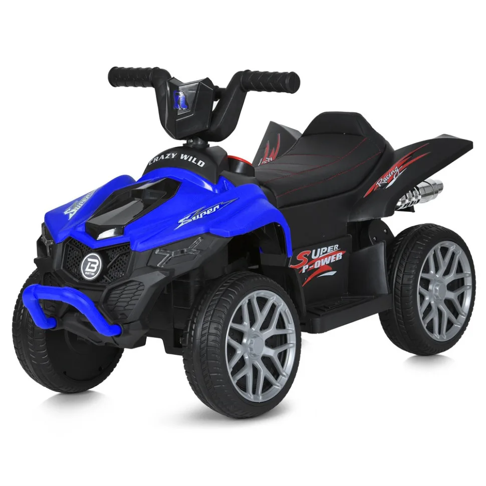 Дитячий квадроцикл Bambi Racer екокожа 92 см червоний