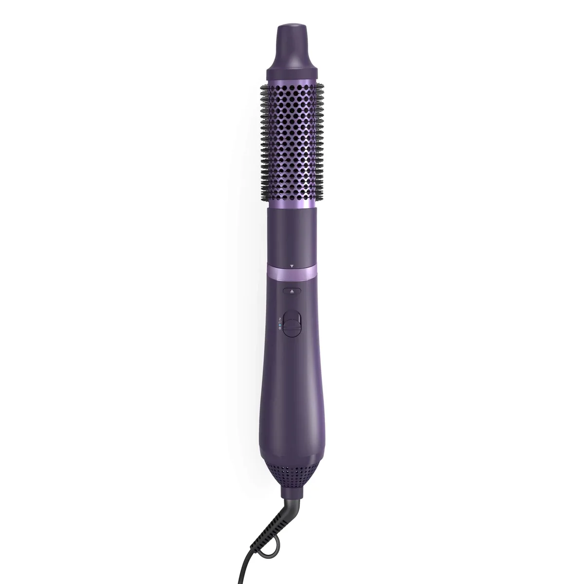 Фен-щітка Philips 3000 Series, 800Вт, з іонізацією, 3 насадки, фіолетового кольору.