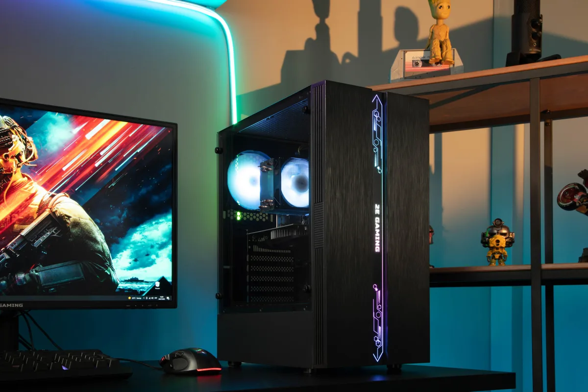 Комп’ютер персональний 2E Complex Gaming Intel i5-12400F, 8Gb, F256GB+1TB, NVD1030-4, H610, G2107, 500W, Win11