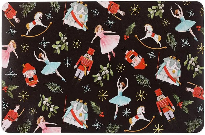 Набор сервировочных салфеток BonaDi полипропилен 28x43 см Happy Holidays 12 шт