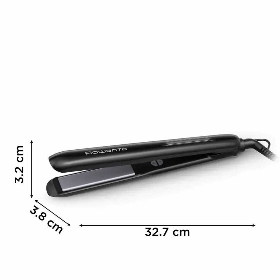 Випрямляч Rowenta Optiliss+ 240 Вт 10 режимів 140-230 ° C кераміка турмалін чорний