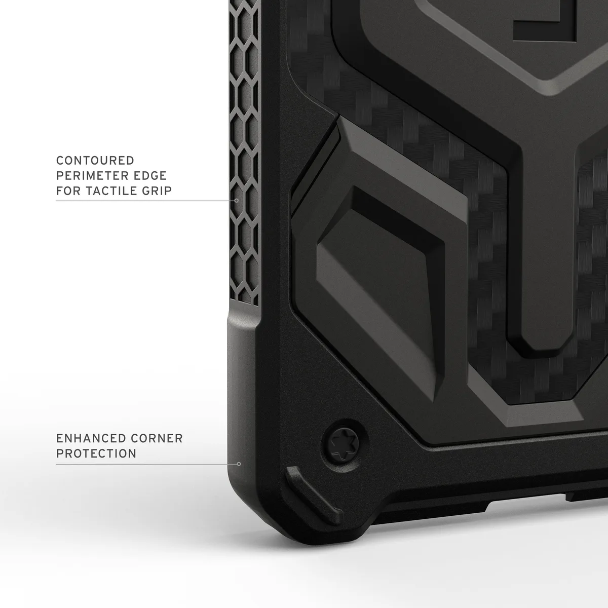 Чохол UAG Carbon Fiber для Samsung Galaxy S26+ Monarch Pro з магнітом чорний