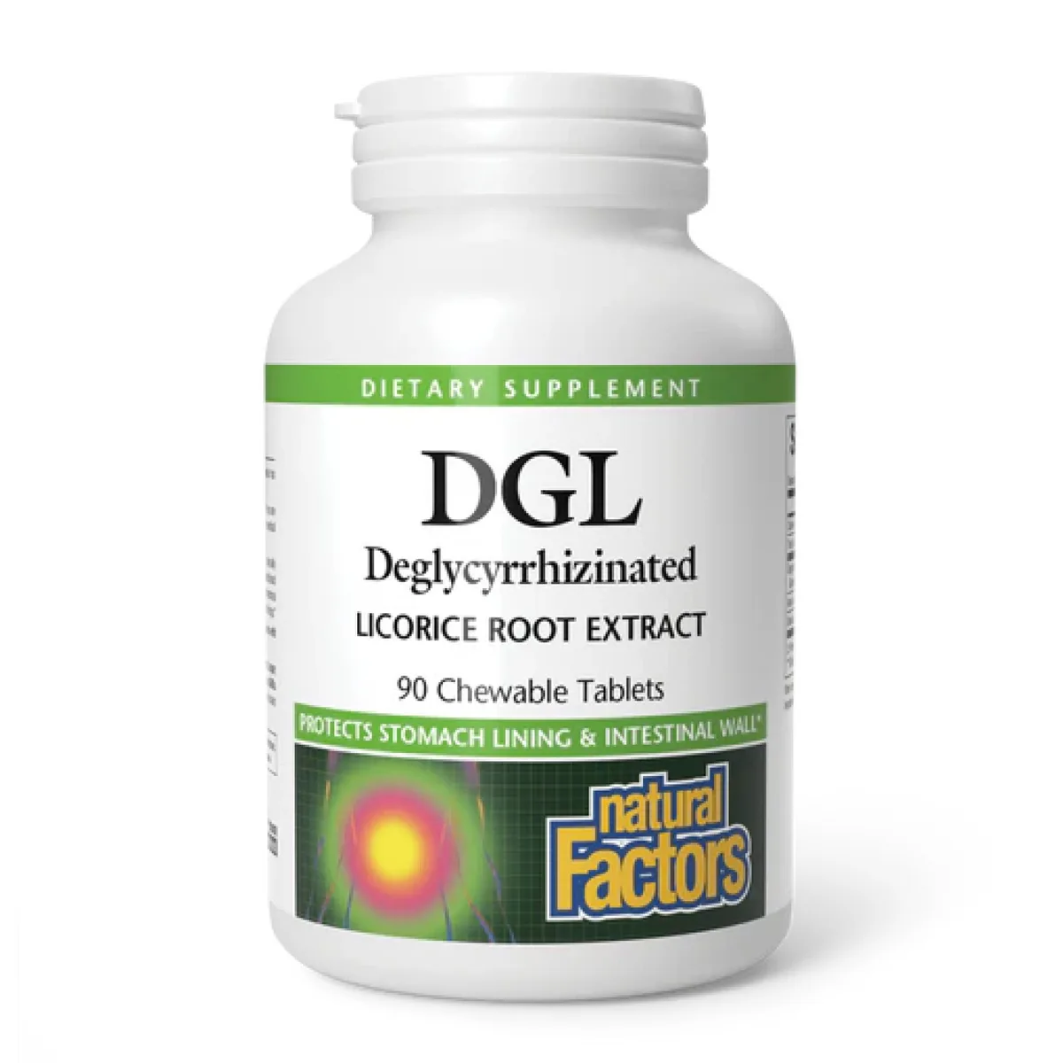 DGL 400 мг Natural Factors 90 таблеток веганський екстракт солодки