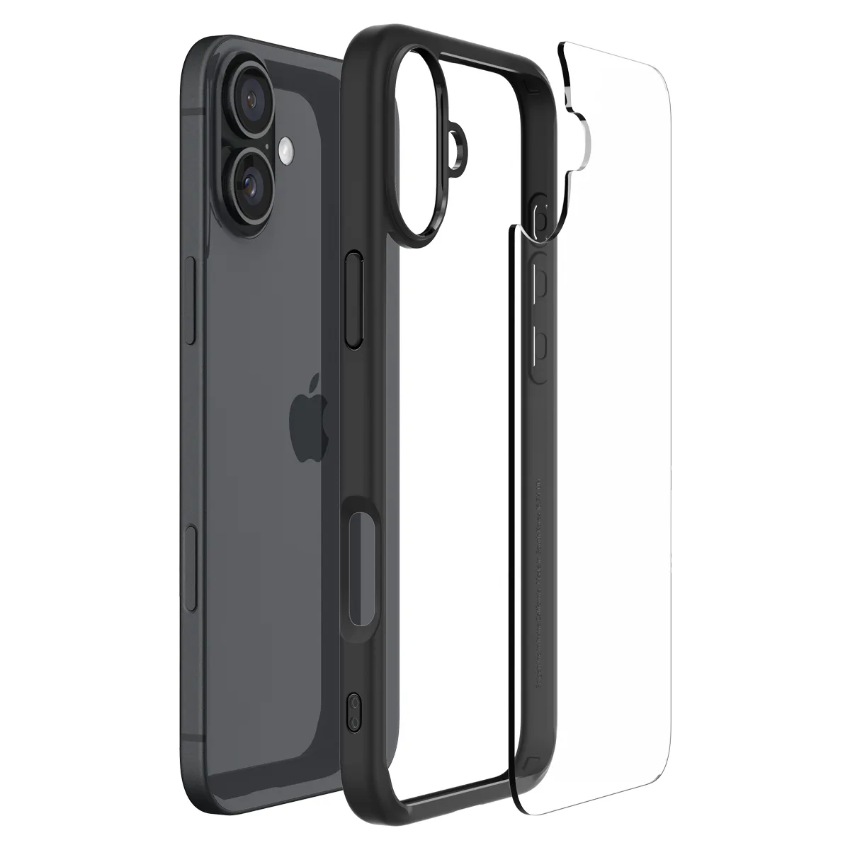 Чохол Spigen для iPhone 16, Ultra Hybrid, Matte Black