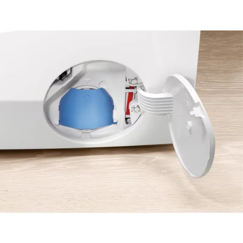 Встроенная передняя стирально-сушильная машина Electrolux, 8(4) кг, 1600 об/мин, класс энергопотребления D, 54 см, с дисплеем, функцией пара и инверторным двигателем, белая