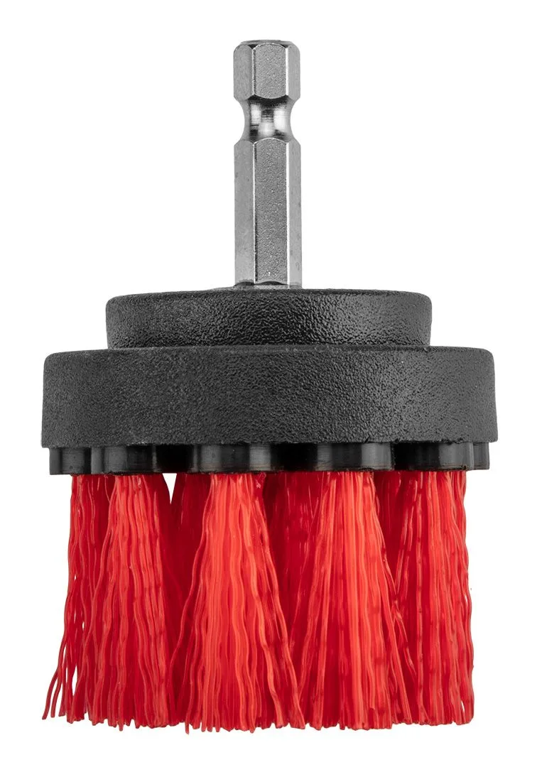 Набір щіток для чищення GRAPHITE для дрилів 1/4" HEX, 50мм, 90мм, 100мм, 130мм (4 шт.)