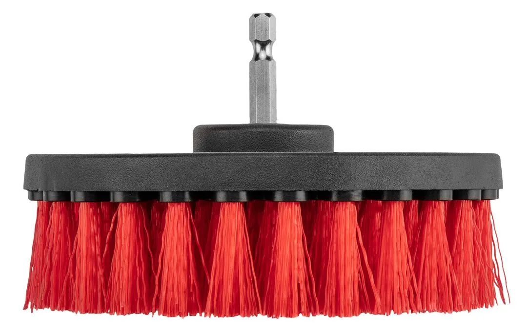 Набір щіток для чищення GRAPHITE для дрилів 1/4" HEX, 50мм, 90мм, 100мм, 130мм (4 шт.)