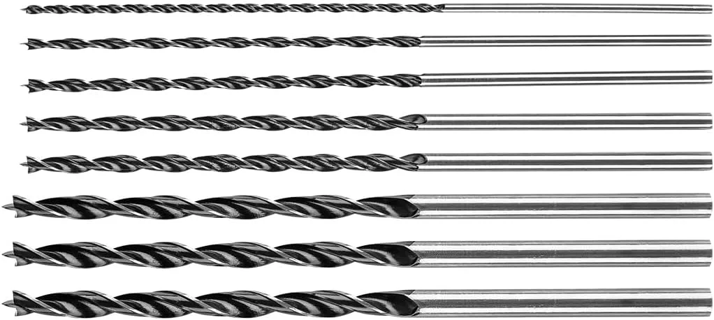 Набір свердел по дереву GRAPHITE подовжені 4-8 10 12 мм 300 мм 7 шт