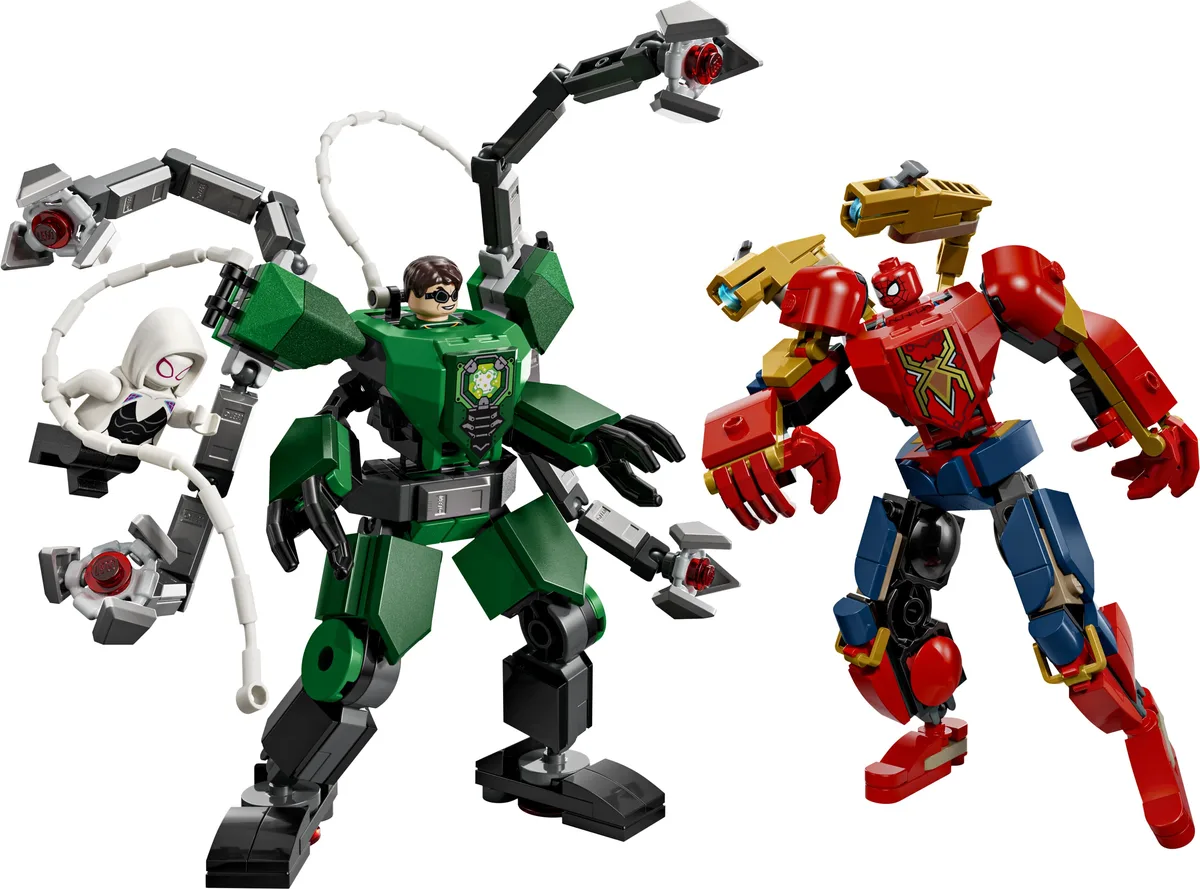 Конструктор LEGO Super Heroes Битва роботів: Людина-павук vs. Доктор Восьминог