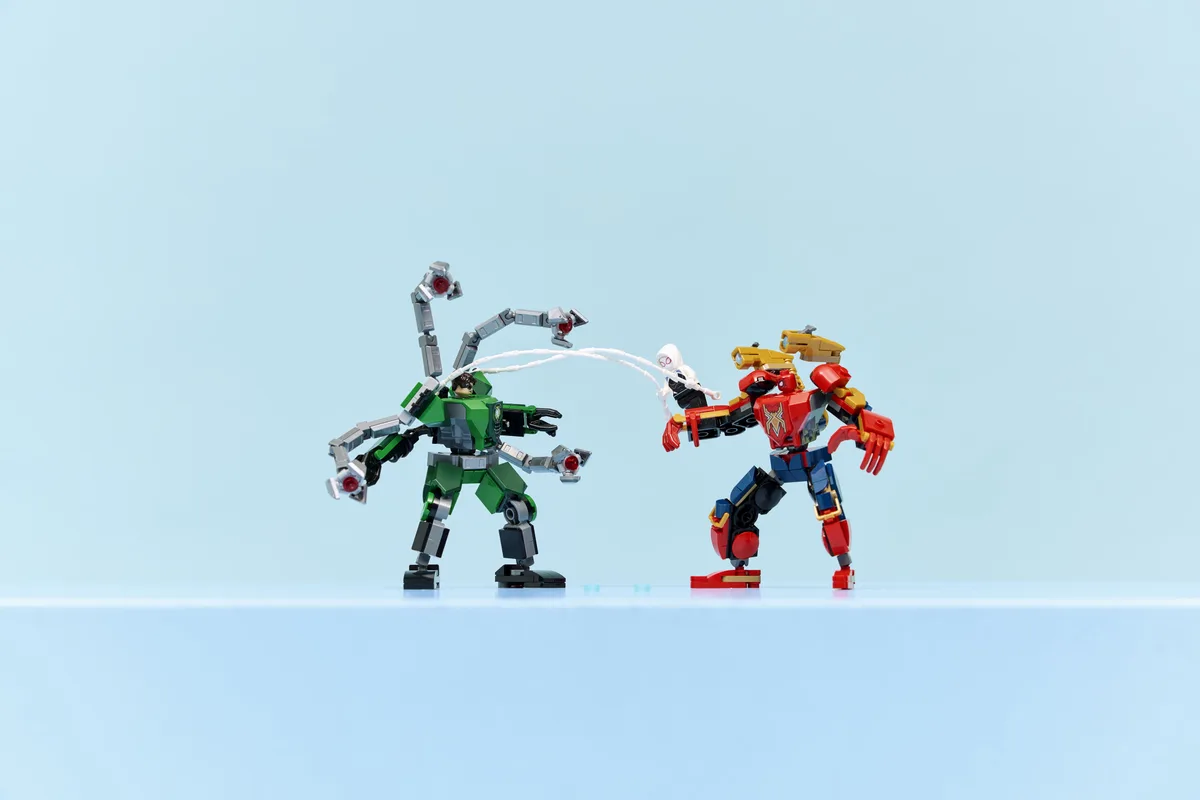 Конструктор LEGO Super Heroes Битва роботів: Людина-павук vs. Доктор Восьминог