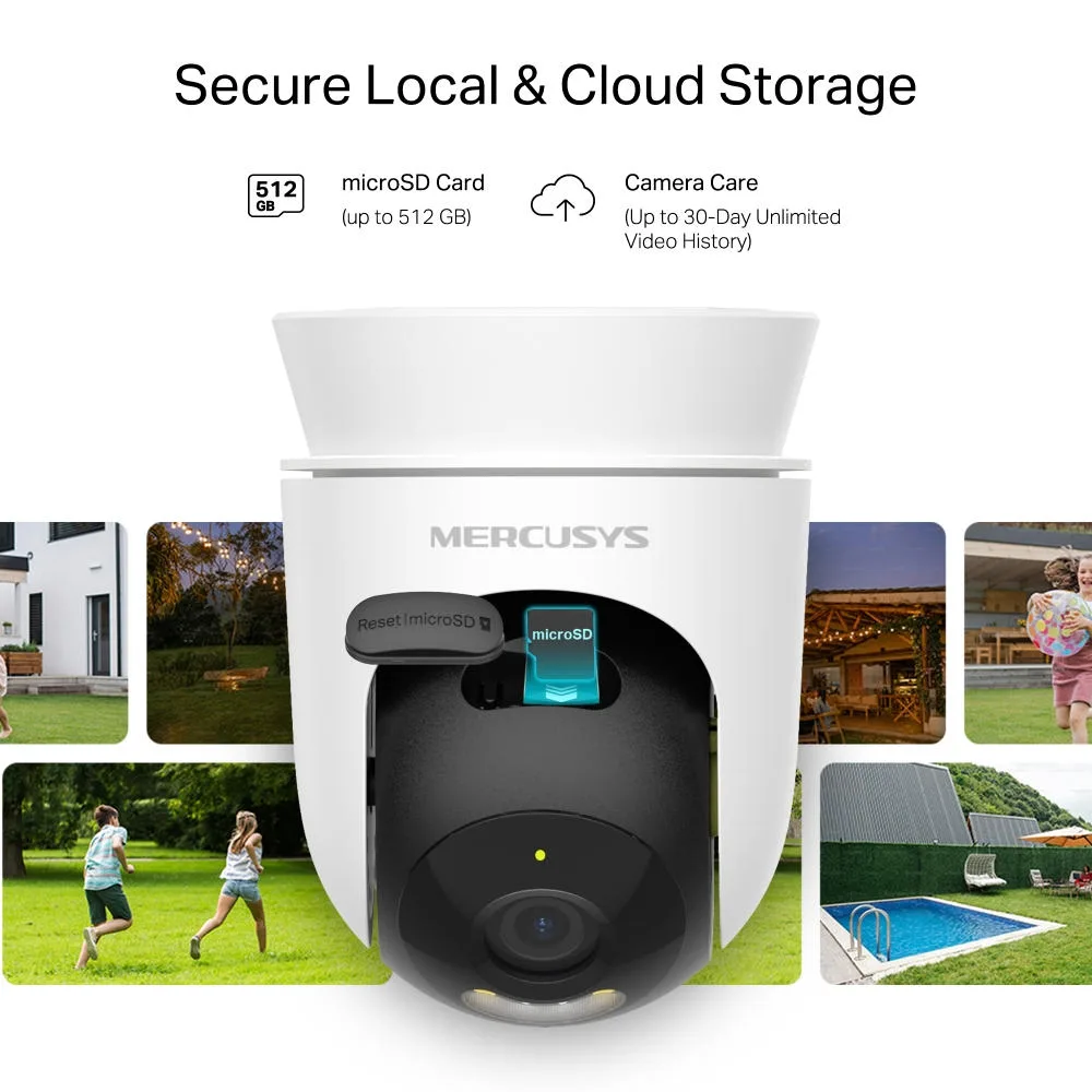 IP-Камера MERCUSYS MC500 FHD N300 microSD motion detection, зовнішня