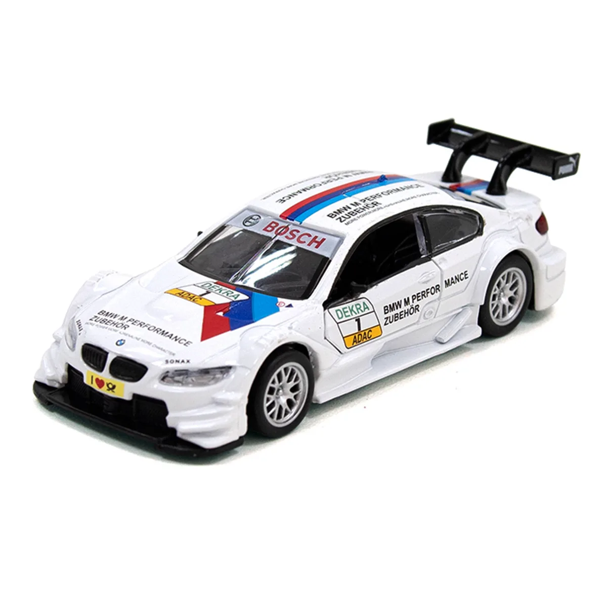 Автомодель TechnoDrive метал 10х4,5х3 см біла