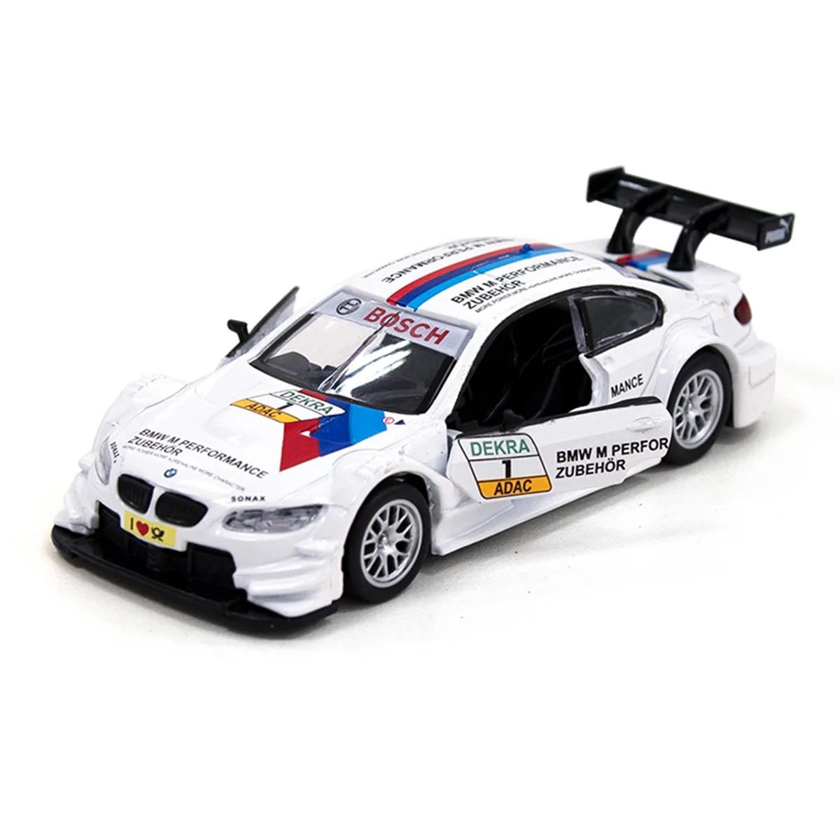 Автомодель TechnoDrive метал 10х4,5х3 см біла