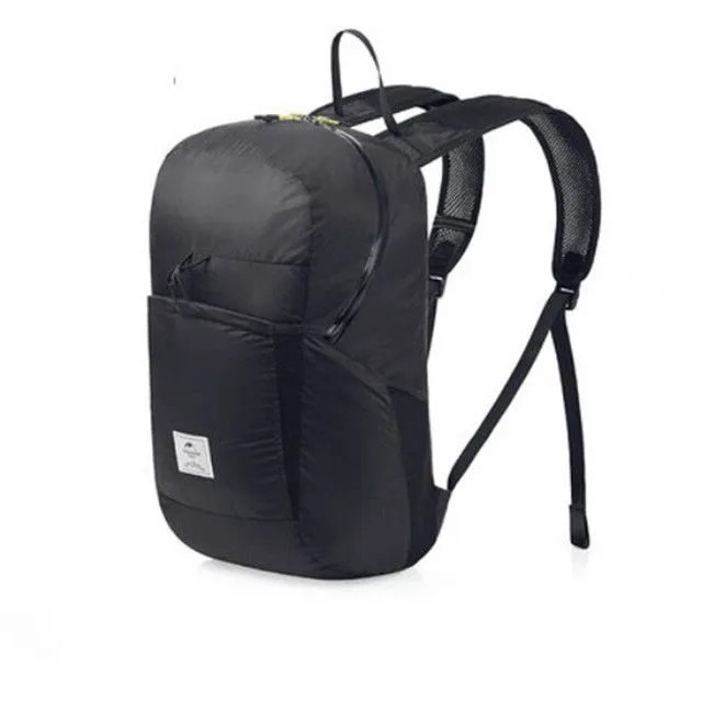 Рюкзак компактний Naturehike 30D нейлон 22 л чорний