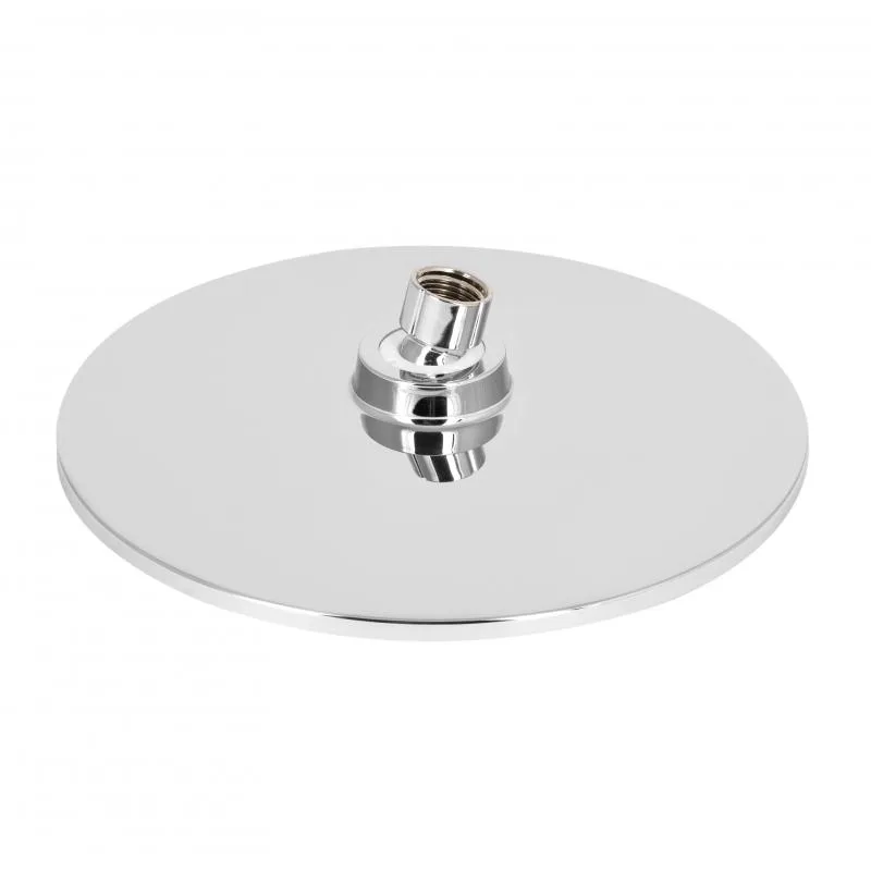 Душевая система Lidz Latwa 1030 хромовая белая 960-1370 мм цинк