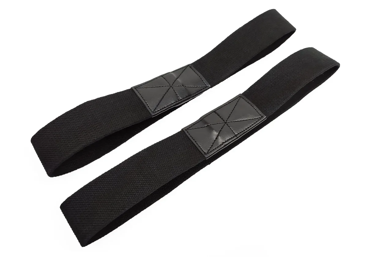 Атлетичні лямки EasyFit ХБ 36 см чорні