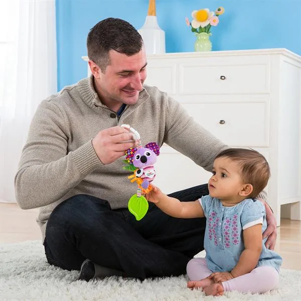 Мягкая игрушка-подвеска Lamaze с прорезывателем 10х5х14 см разноцветная
