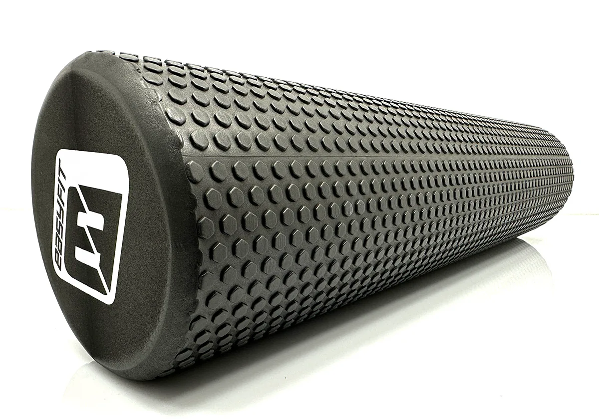 Масажний ролик EasyFit EVA 60 см Чорний