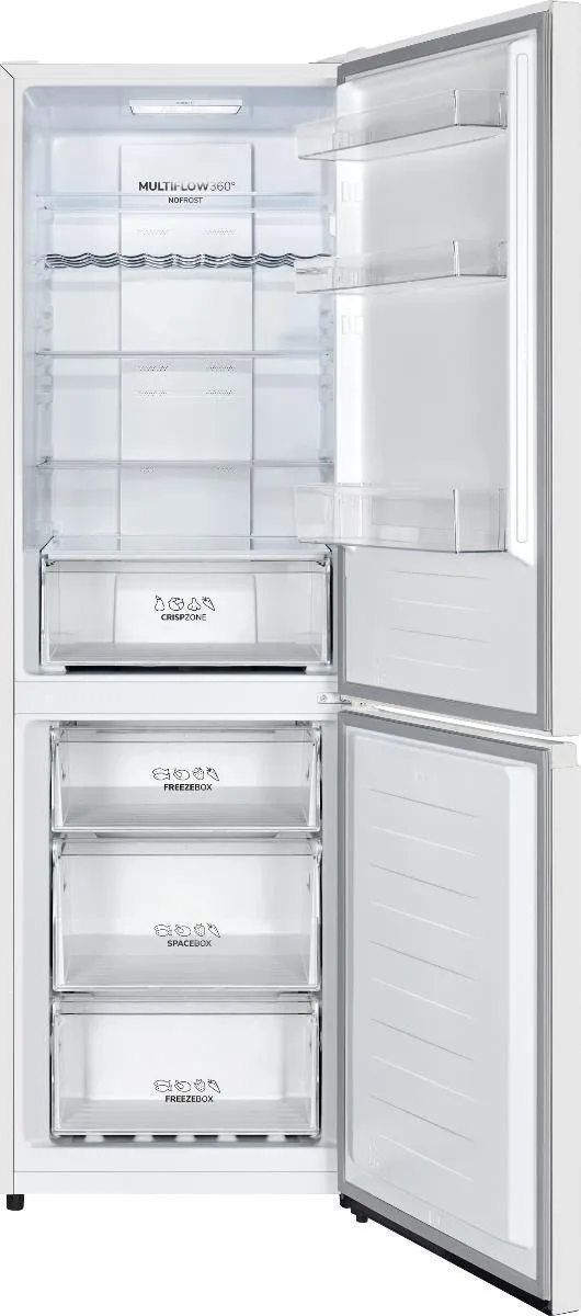Холодильник Gorenje двокамерний з нижнім морозильником 207л 93л A+ NoFrost Plus для дому побутовий холодильник