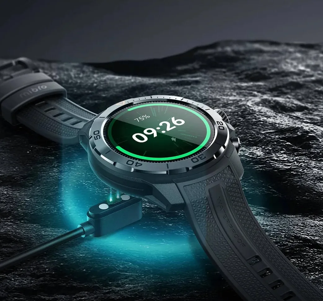 Смарт-часы Mibro черный обсидиан 1.32 AMOLED 10 ATM 1500 нит