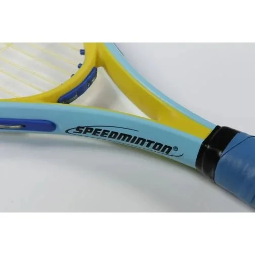 Ракетка Speedminton алюміній один розмір синій жовтий