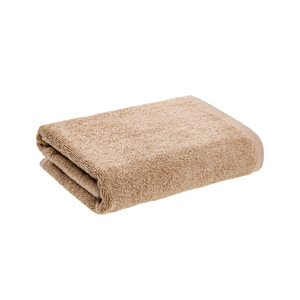 Рушник Home Line махровий 50х90 см бавовняний коричневий