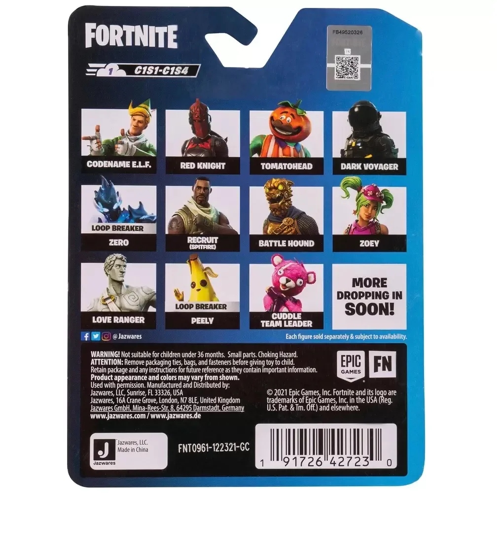 Фігурка Fortnite Micro Carbide 6 см пластикова