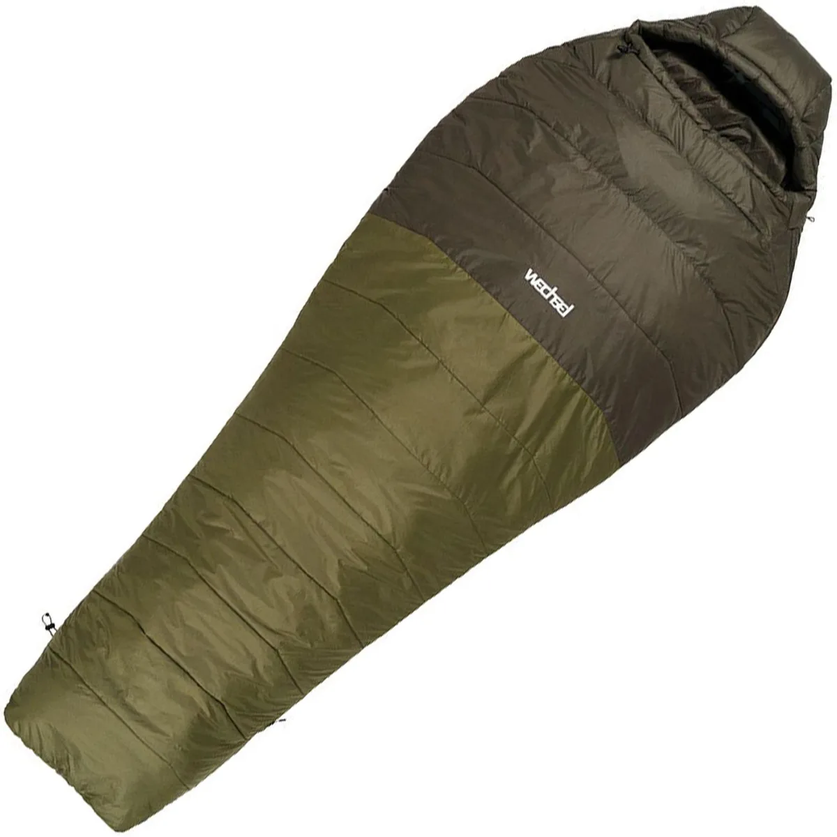Спальний мішок Wechsel Nylon 210T M 200х78 см Оливковий