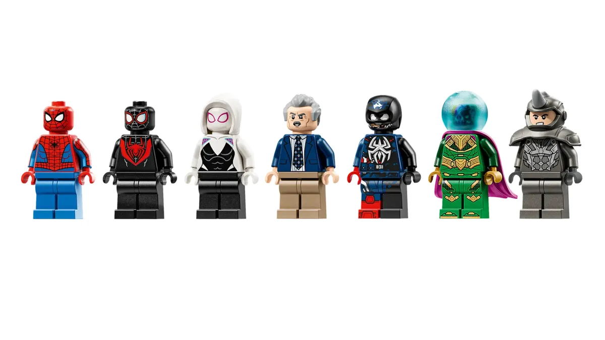 Конструктор LEGO Super Heroes Людина-павук проти Містеріо: Дейлі Б'юґл