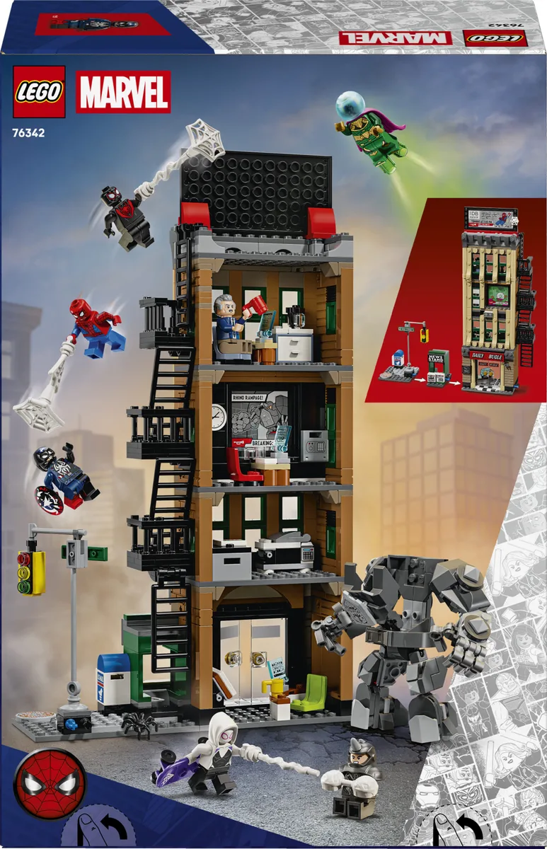 Конструктор LEGO Super Heroes Людина-павук проти Містеріо: Дейлі Б'юґл