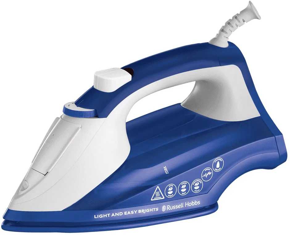Праска з подачею пари Russell Hobbs Керамічна 2400 Вт Синя