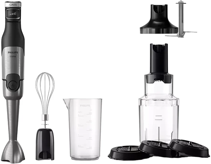 Блендер Philips Series 5000 занурювальний 1200 Вт 4 в 1 XL чорний