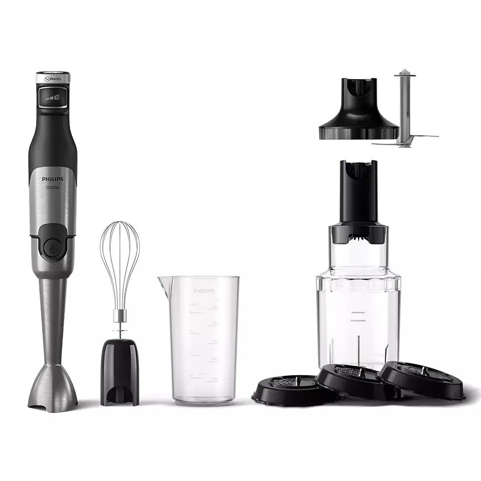 Блендер Philips Series 5000 занурювальний 1200 Вт 4 в 1 XL чорний