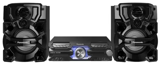 Музичний центр Panasonic 2200 Вт 2 канали чорний