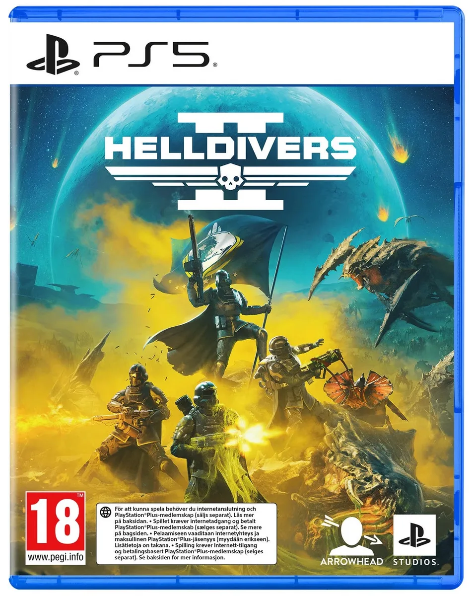 Гра консольна PS5 HELLDIVERS 2, BD диск