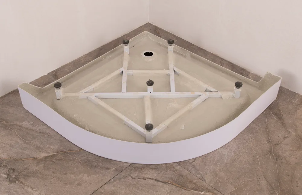 Душовий піддон Mixxus ABS пластик 90x90 см Білий