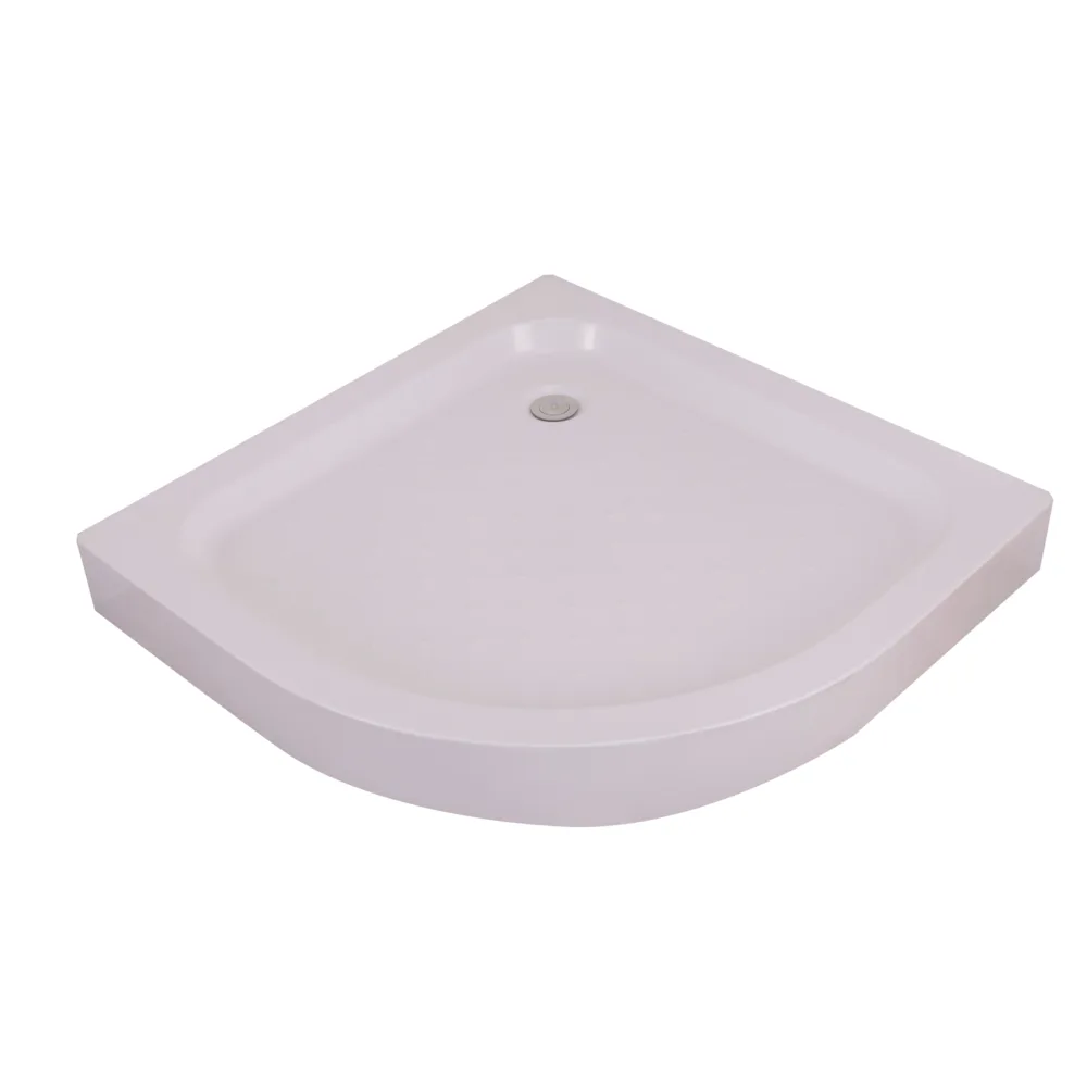 Душовий піддон Mixxus ABS пластик 90x90 см Білий