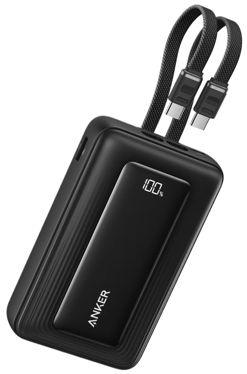 Портативний зарядний пристрій Anker 20000 мАгод 45W USB-C 119,9х73,4х31,4 мм Чорний