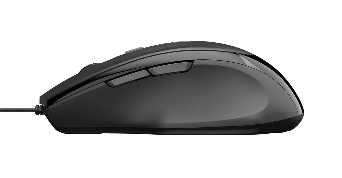 Миша Trust Voca, USB-A, чорний