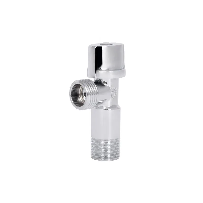 Кран кульовий Thermo Alliance SF340W1515 1/2"x1/2" латунний кутовий хромований