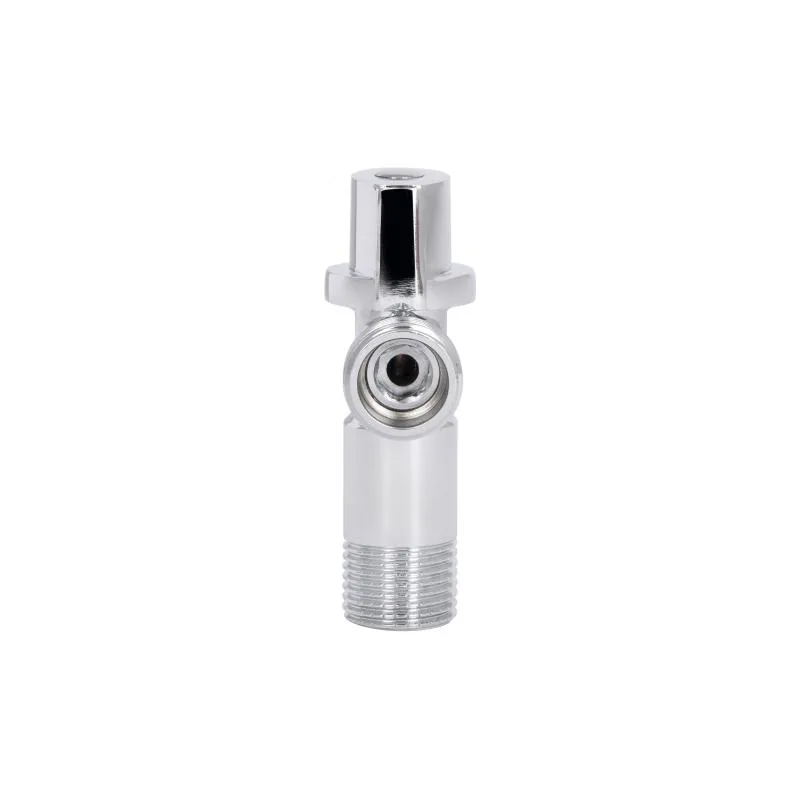 Кран кульовий Thermo Alliance SF340W1515 1/2"x1/2" латунний кутовий хромований