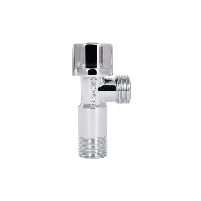 Кран кульовий Thermo Alliance SF340W1515 1/2"x1/2" латунний кутовий хромований
