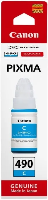 Контейнер з чорнилом Canon GI-490 PIXMA G1400/G2400/G3400 Cyan 70ml